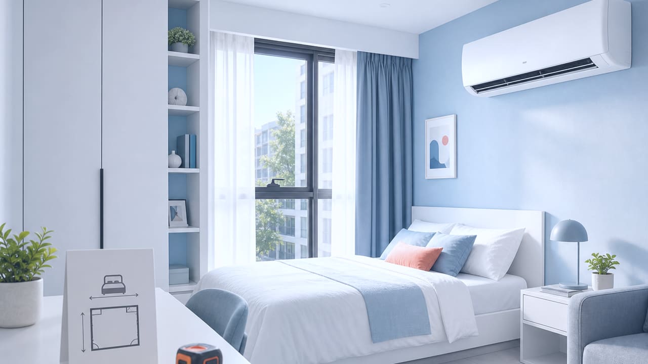ภาพห้องสำหรับประเมิน BTU ของ Panasonic XU9AKT