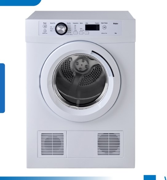 Haier เครื่องอบผ้า 7 กก. รุ่น HDV70E1 ภาพสินค้าจริงจากหน้าร้าน Shopee